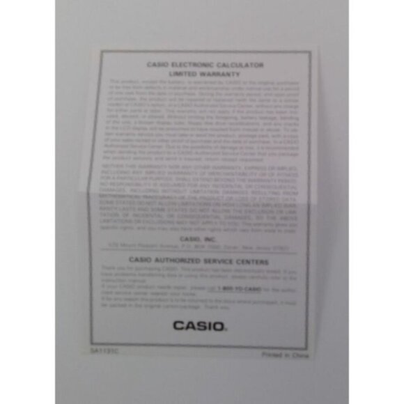 Casio fx-250HC FRACTION Scientific Calculator with Hard Cover FX-250HC - Picture 5 of 7